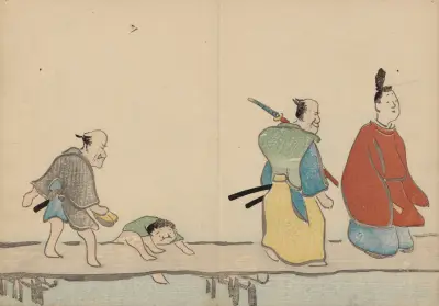 Kōrin gafu – Hōchū Pl.10 av Ogata Kōrin