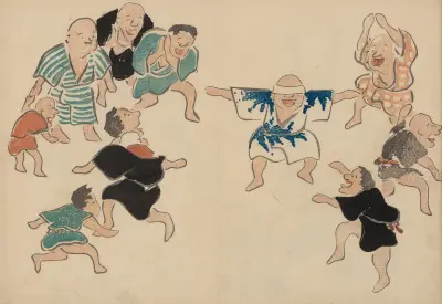 Kōrin gafu – Hōchū Pl.17 av Ogata Kōrin