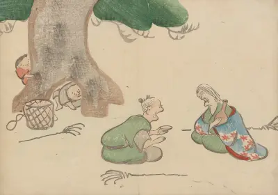 Kōrin gafu – Hōchū Pl.25 av Ogata Kōrin