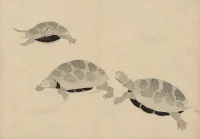 Kōrin gafu – Hōchū Pl.26 av Ogata Kōrin