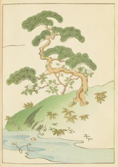 Shin-Bijutsukai Pl.110 av Furuya Kōrin