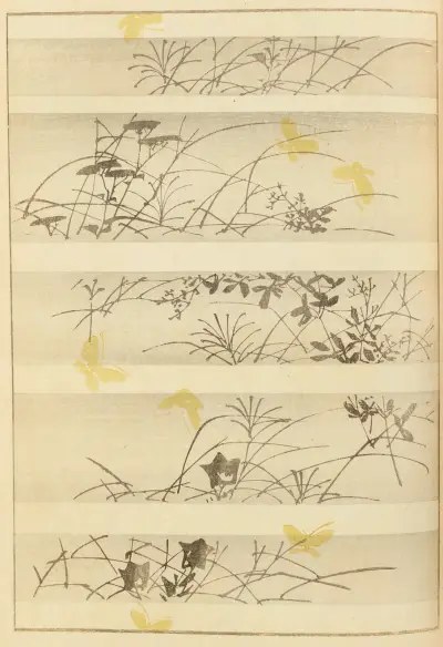 Shin-Bijutsukai pl. 217 av Furuya Kōrin