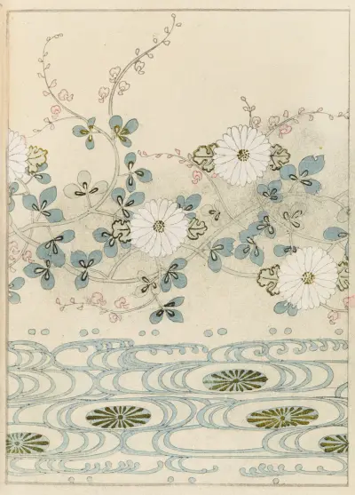 Shin-Bijutsukai, Tafel 492 von Furuya Kōrin
