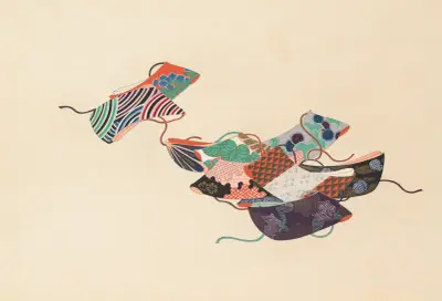 A Thousand Grasses Pl.08 av Kamisaka Sekka