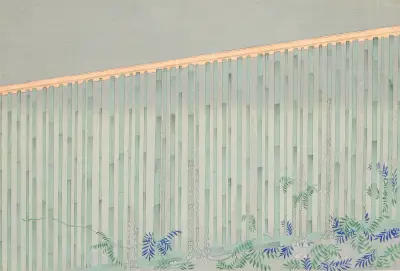 A Thousand Grasses Pl.10 av Kamisaka Sekka