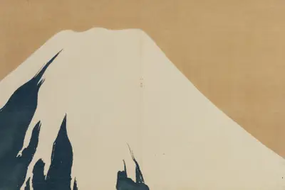 Mount Fuji (Fuji) av Kamisaka Sekka