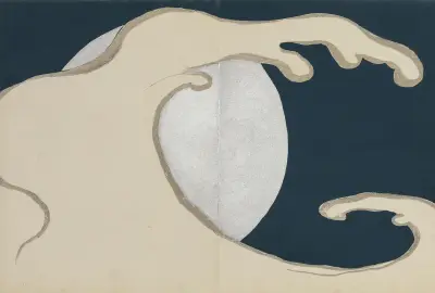 Steigende Wellen (Tachinami) von Kamisaka Sekka
