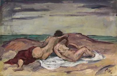 Calm Sea av Karl Hofer