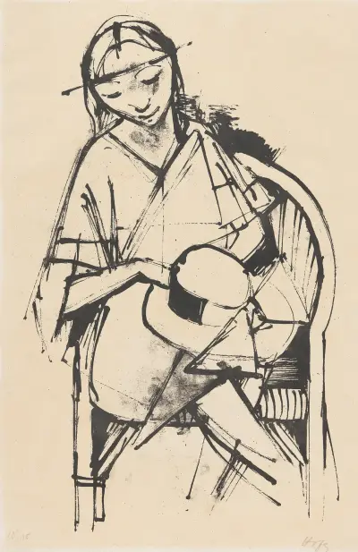 Milliner II von Karl Hofer