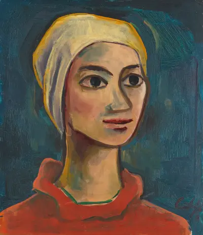 Portrét dívky, Karl Hofer