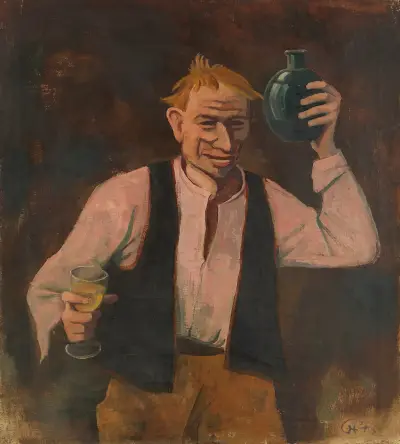 Drickaren av Karl Hofer