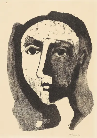Woman’s Head II von Karl Hofer