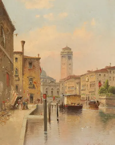 Grande Canal, Venice av Karl Kaufmann