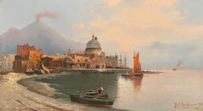 Torre Del Greco, Neapel av Karl Kaufmann