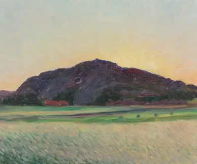 Borreberget, Tjörn von Karl Nordström