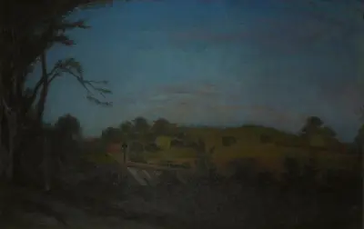 Sommarafton i Bellevue av Karl Nordström