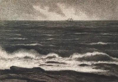 Nordsjön av Karl Nordström