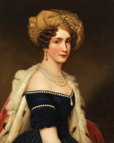 Auguste Amalie Prinzessin von Bayern, Herzogin von Leuchtenberg (1788-1851) av Joseph Karl Stieler