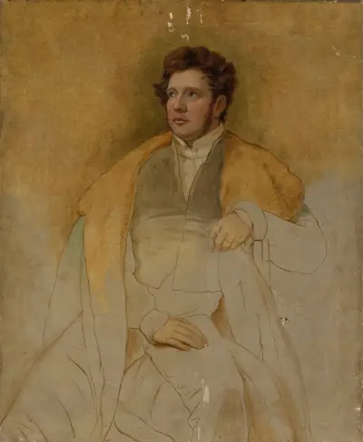 Portrait of Artur Potocki av Joseph Karl Stieler
