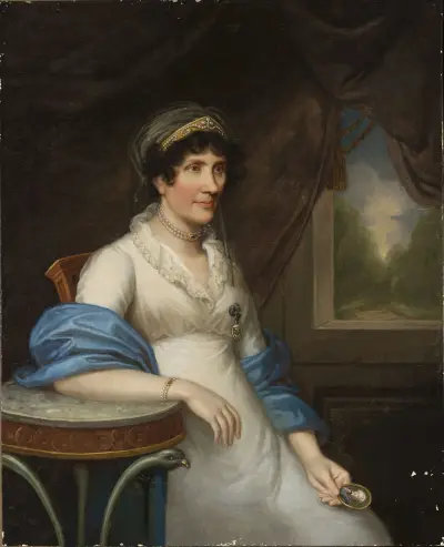 Portrait of Marianna Dembińska née Moszyńska av Joseph Karl Stieler