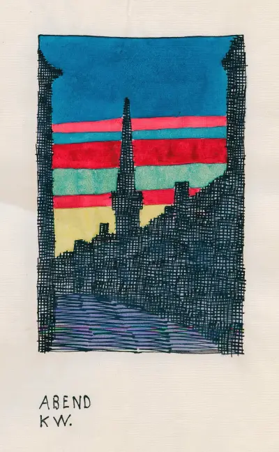 Abend, 1921 av Karl Wiener