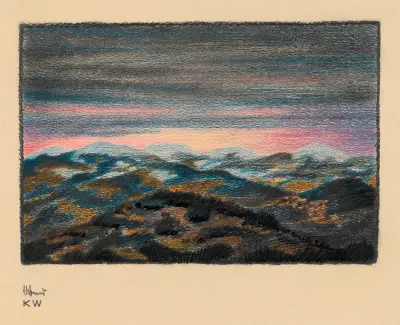 Večer, 1924, Karl Wiener