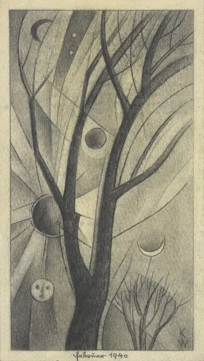 Baum und Gestirne av Karl Wiener