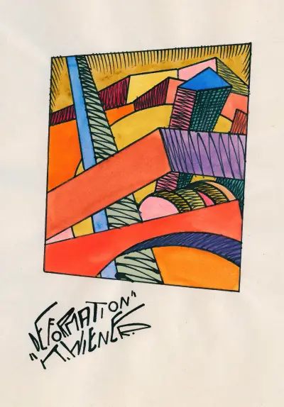 Deformation, 1921 – nr 2 av Karl Wiener