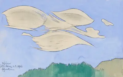 Föhnwolken av Karl Wiener