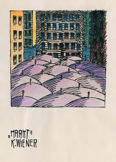 Markt av Karl Wiener