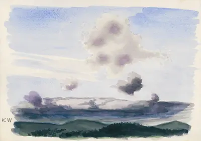 Naturstudie VIII av Karl Wiener