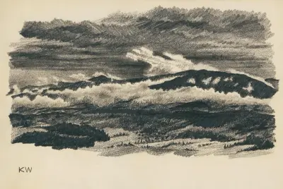 Naturstudie XLVIII av Karl Wiener