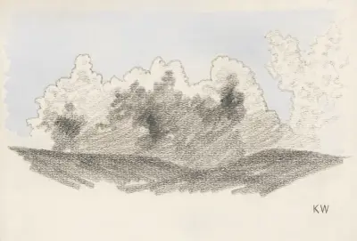 Naturstudie XXIII av Karl Wiener