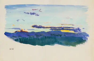 Naturstudie XXXIV av Karl Wiener