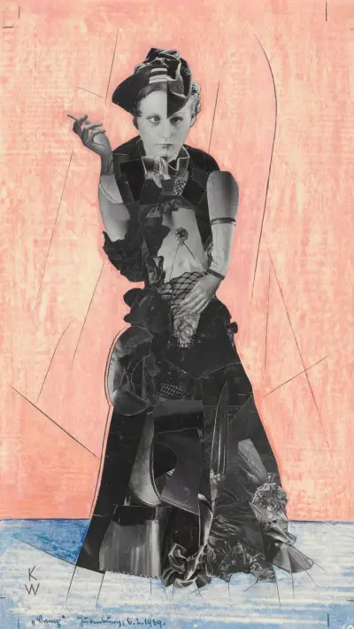 Ohne Titel (Collage) av Karl Wiener