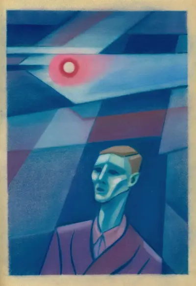 Ohne Titel (Porträt) av Karl Wiener