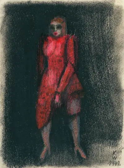Ohne Titel (Frauenfigur) av Karl Wiener