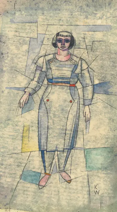 Ohne Titel (Einzelfigur) av Karl Wiener