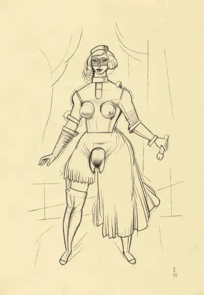Ohne Titel (Domina) av Karl Wiener