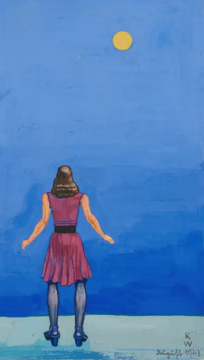 Ohne Titel; aus; ‘Die 150 Blätter’ XXXIV av Karl Wiener