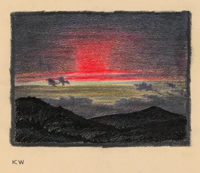 Ohne Titel (Naturstudie) II av Karl Wiener