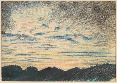 Ohne Titel (Naturstudie) III av Karl Wiener