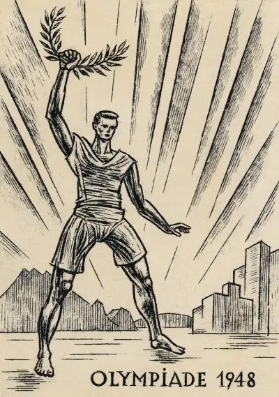 Olympiade (utkast) av Karl Wiener