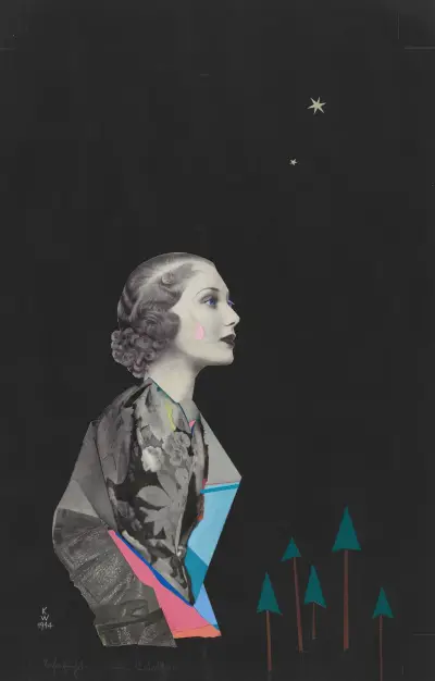 Sehnsucht (Collage) av Karl Wiener