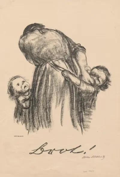 Brot! av Käthe Kollwitz