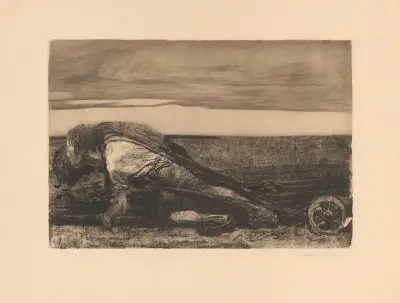 Die Pflüger av Käthe Kollwitz