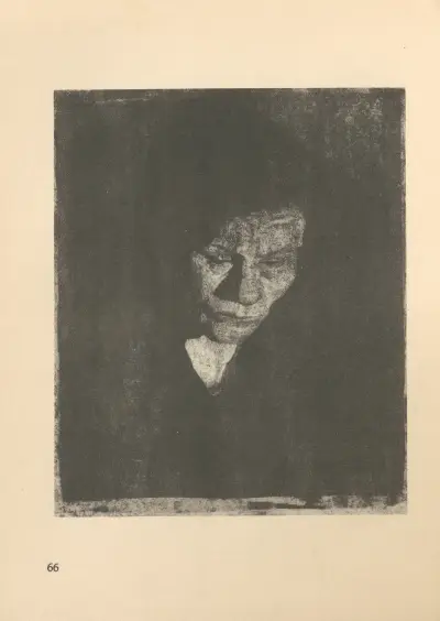 Frauen, 1925 – nr 11 av Käthe Kollwitz