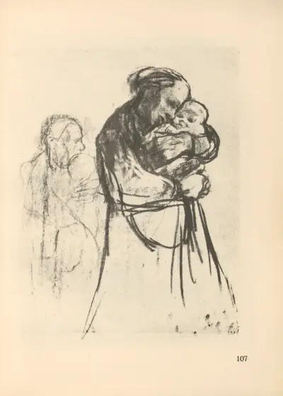 Frauen und Kinder, 1925 – nr 10 av Käthe Kollwitz