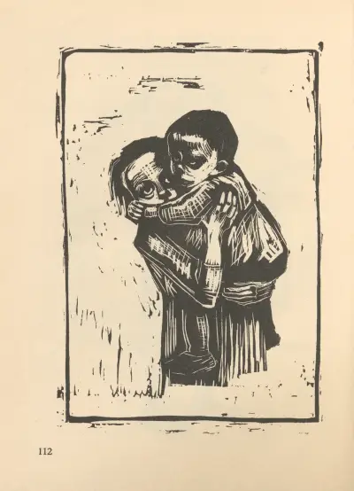 Frauen und Kinder, 1925 – nr 13 av Käthe Kollwitz