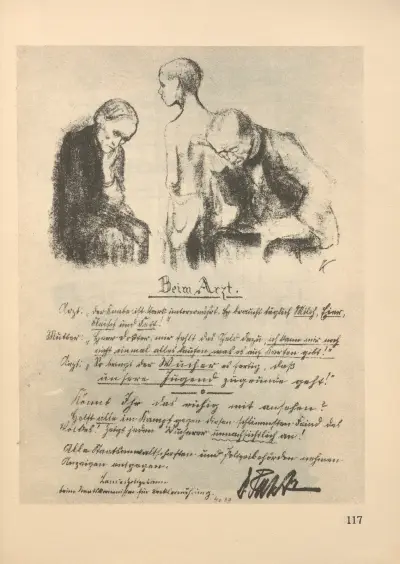Frauen und Kinder, 1925 – nr 16 av Käthe Kollwitz